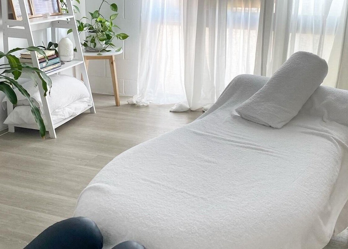 Calm massage room with plants at Nxt Level Integrated Health Pty Ltd, Bundall, Queensland, AU.