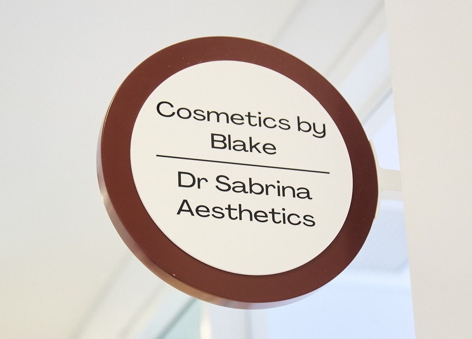 Cosmetics By Nurse Blake sign, Bondi Junction, New South Wales, AU.
