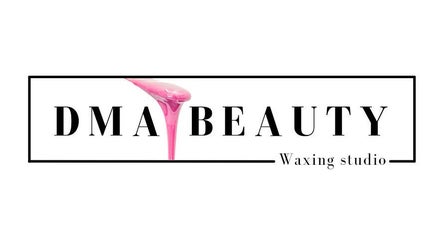 DMA Beauty logo with pink wax detail, Cape Town, Western Cape, ZA.