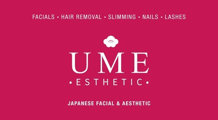 UME Esthetic logo showcasing beauty services in Cebu City, Central Visayas, PH location.