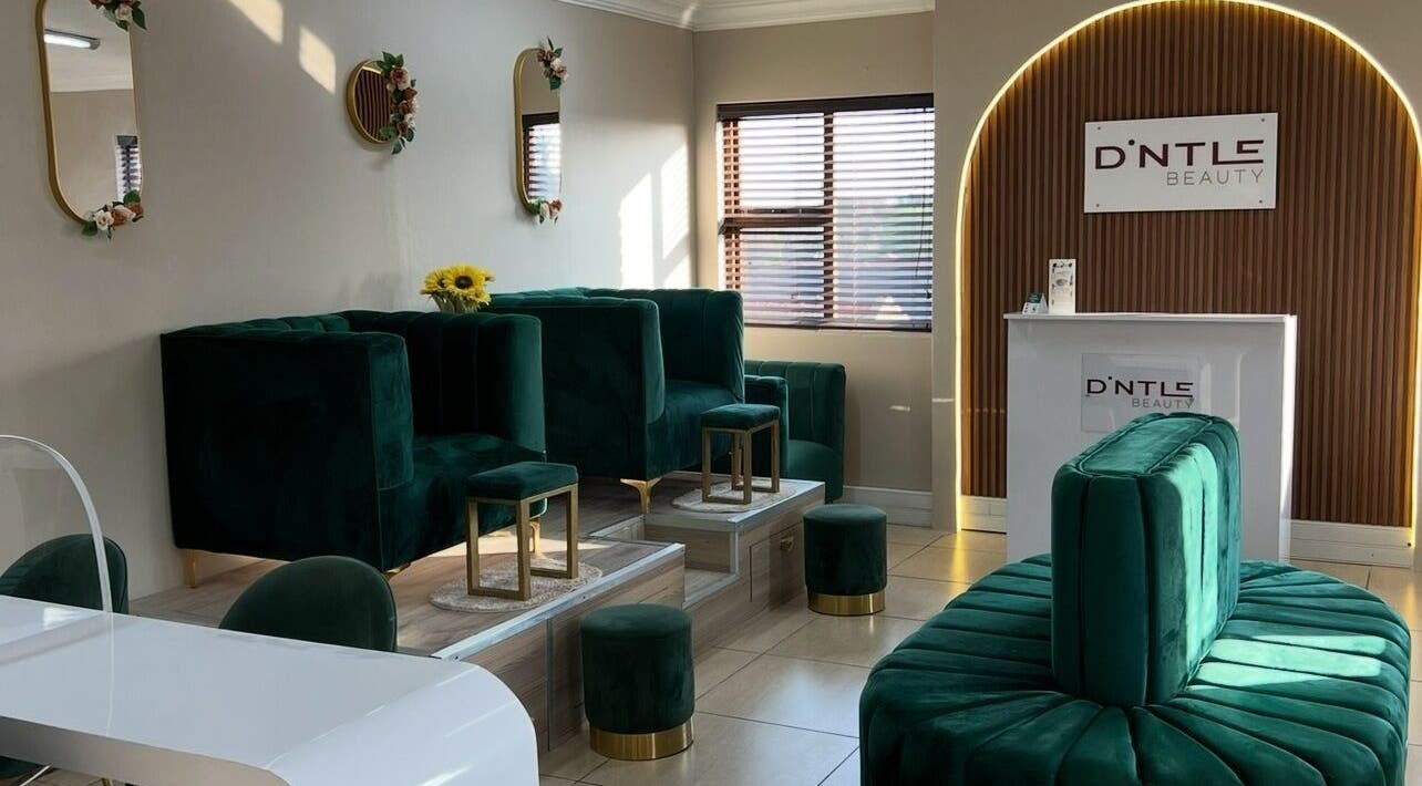 Luxurious interior of D'ntle Beauty Centurion, Centurion, Gauteng, ZA with plush seating and decor.