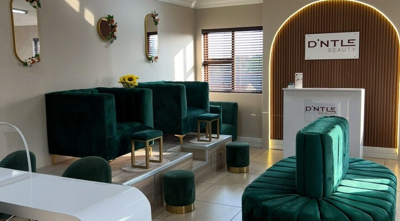 Luxurious interior of D'ntle Beauty Centurion, Centurion, Gauteng, ZA with plush seating and decor.