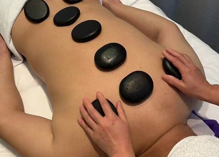 Hot stone massage at Swan Massage, Osborne Park, Western Australia, AU enhances relaxation and well-being.