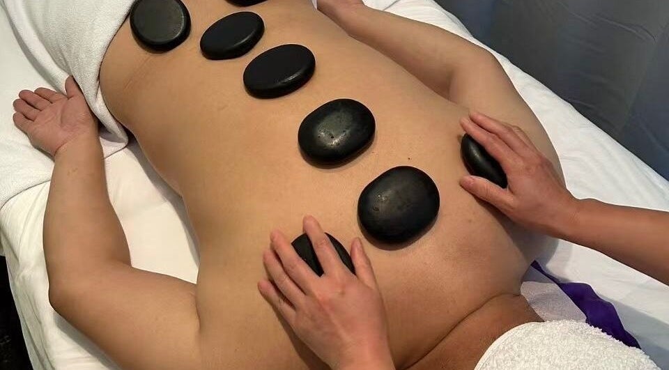 Hot stone massage at Swan Massage, Osborne Park, Western Australia, AU enhances relaxation and well-being.