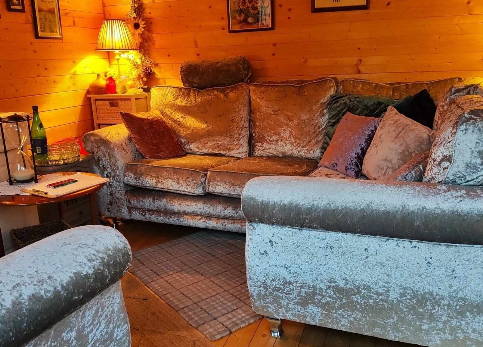 Inviting seating at Someone to Talk to - Counselling Scunthorpe, Scunthorpe, England, GB with warm lighting.