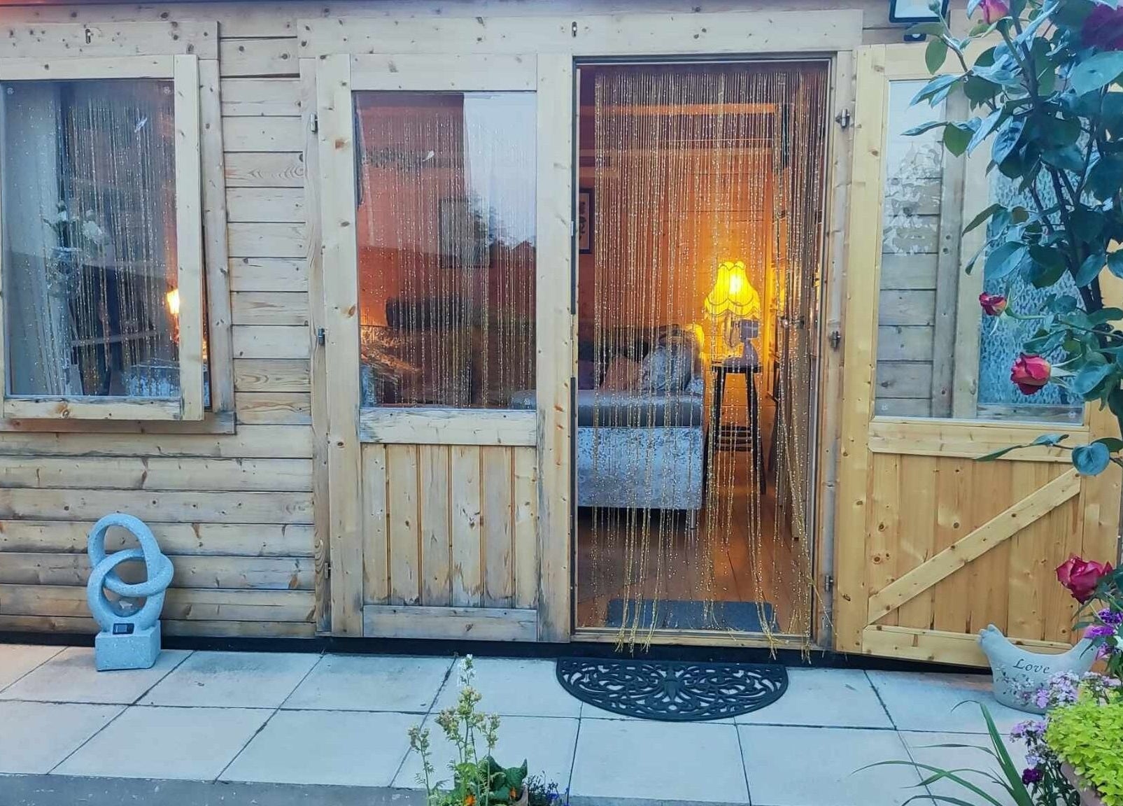 Charming wooden cabin exterior at Someone to talk to - Counselling Scunthorpe, Scunthorpe, England, GB.