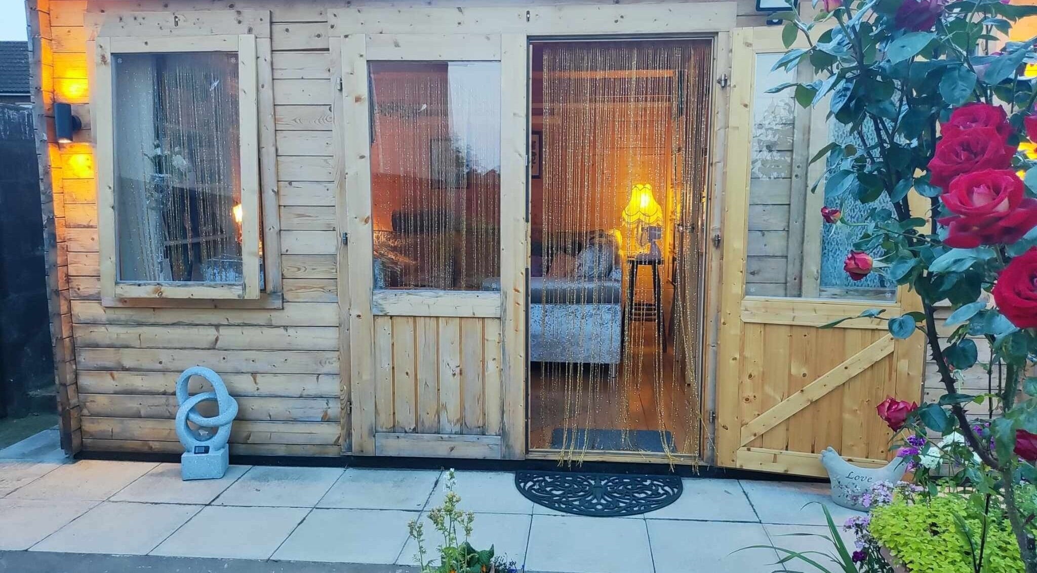 Charming wooden cabin exterior at Someone to talk to - Counselling Scunthorpe, Scunthorpe, England, GB.