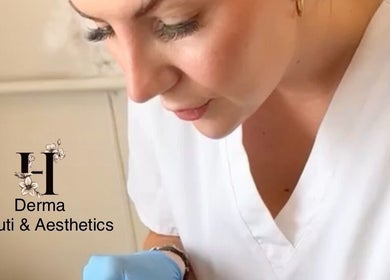 Professional performing treatment at H Derma Beauti Aesthetics Norwich, located in Norwich, England, GB.