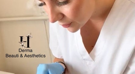 Aesthetician at H Derma Beauti Aesthetics Norwich providing skincare treatment, Norwich, England, GB.