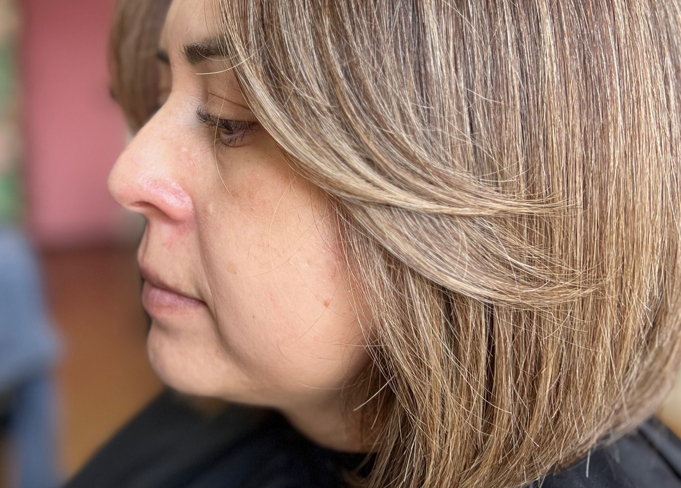 Peinado elegante en What da Hair, Providencia, Región Metropolitana, CL.