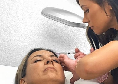 Aesthetic treatment at Defy RS, Pueblo West, Colorado, US, enhancing facial beauty with expert care.