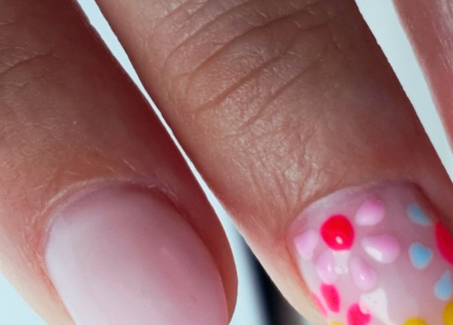 Design floral sur ongles à L'Atelier by Lara C. à Pontoise, Île-de-France, FR.