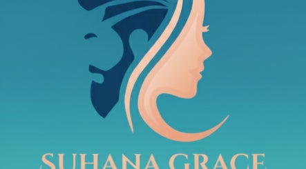 Elegant logo of Suhana Grace in Rouse Hill, New South Wales, AU, featuring a stylized profile silhouette.