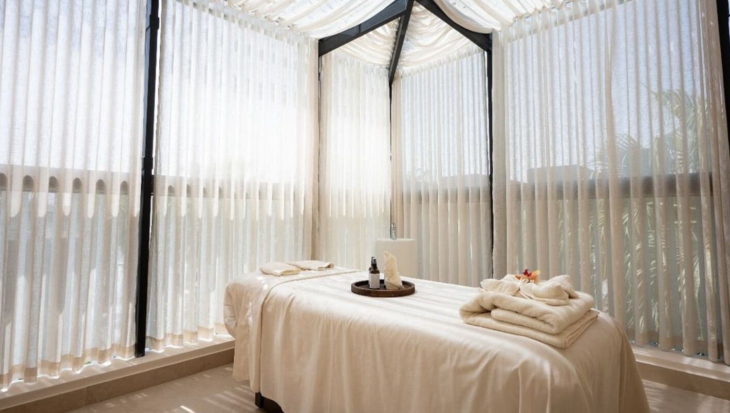 Tranquil massage room with soft light at Zen Spa I زن سبا, Riyadh, Riyadh Province, SA.