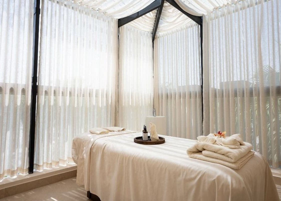 Tranquil massage room with soft light at Zen Spa I زن سبا, Riyadh, Riyadh Province, SA.