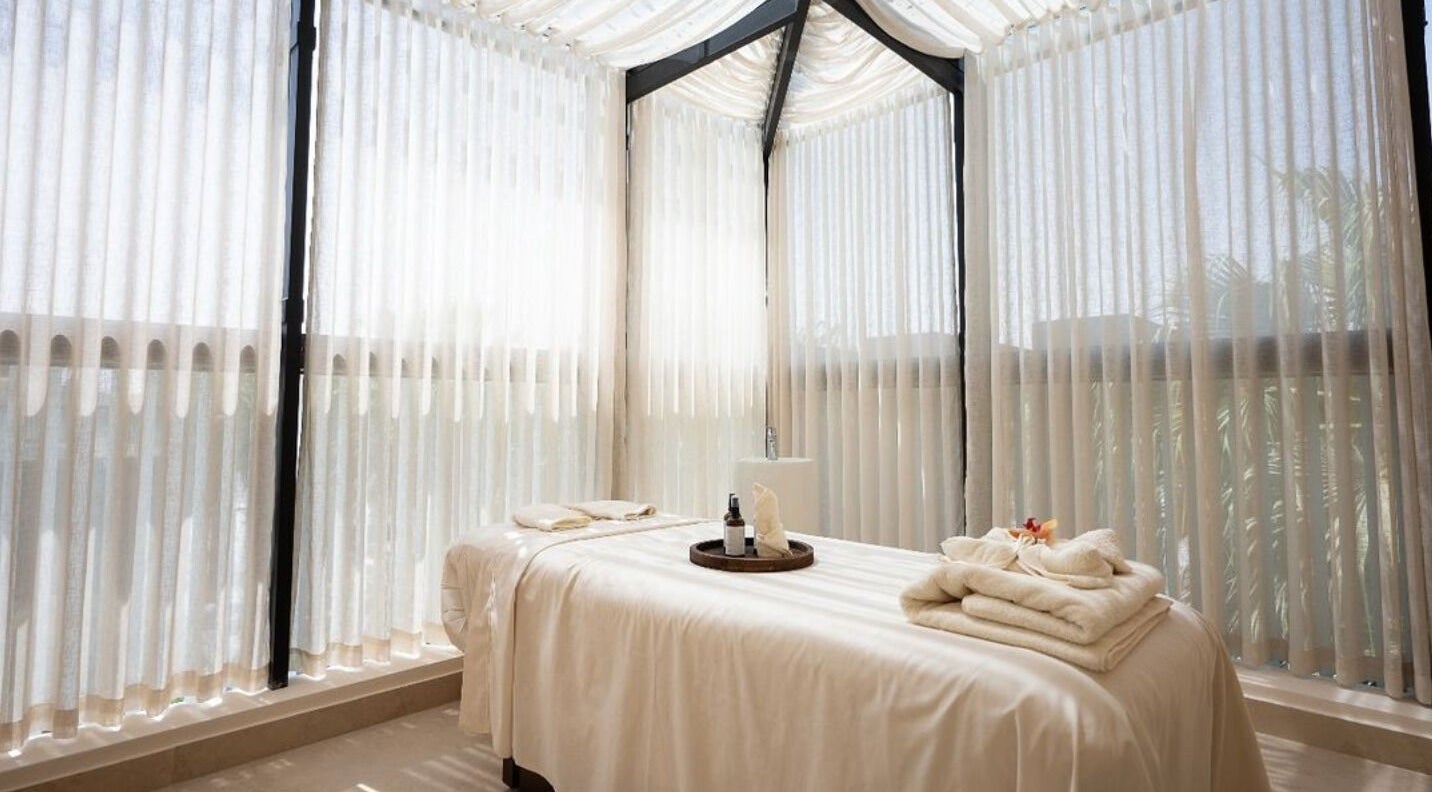 Tranquil massage room with soft light at Zen Spa I زن سبا, Riyadh, Riyadh Province, SA.