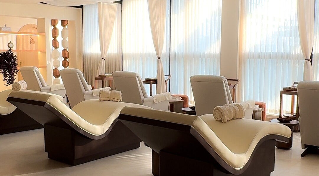 Relaxing spa recliners at Zen Spa I زن سبا, Riyadh, Riyadh Province, SA, offering a serene atmosphere.