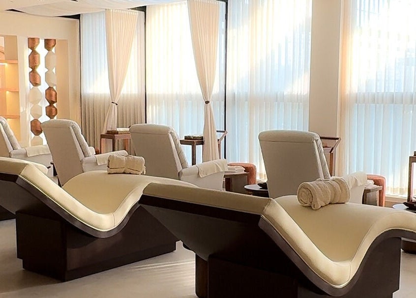 Luxurious spa chairs at Zen Spa I زن سبا - Rafa, Riyadh Province, SA offering ultimate relaxation.