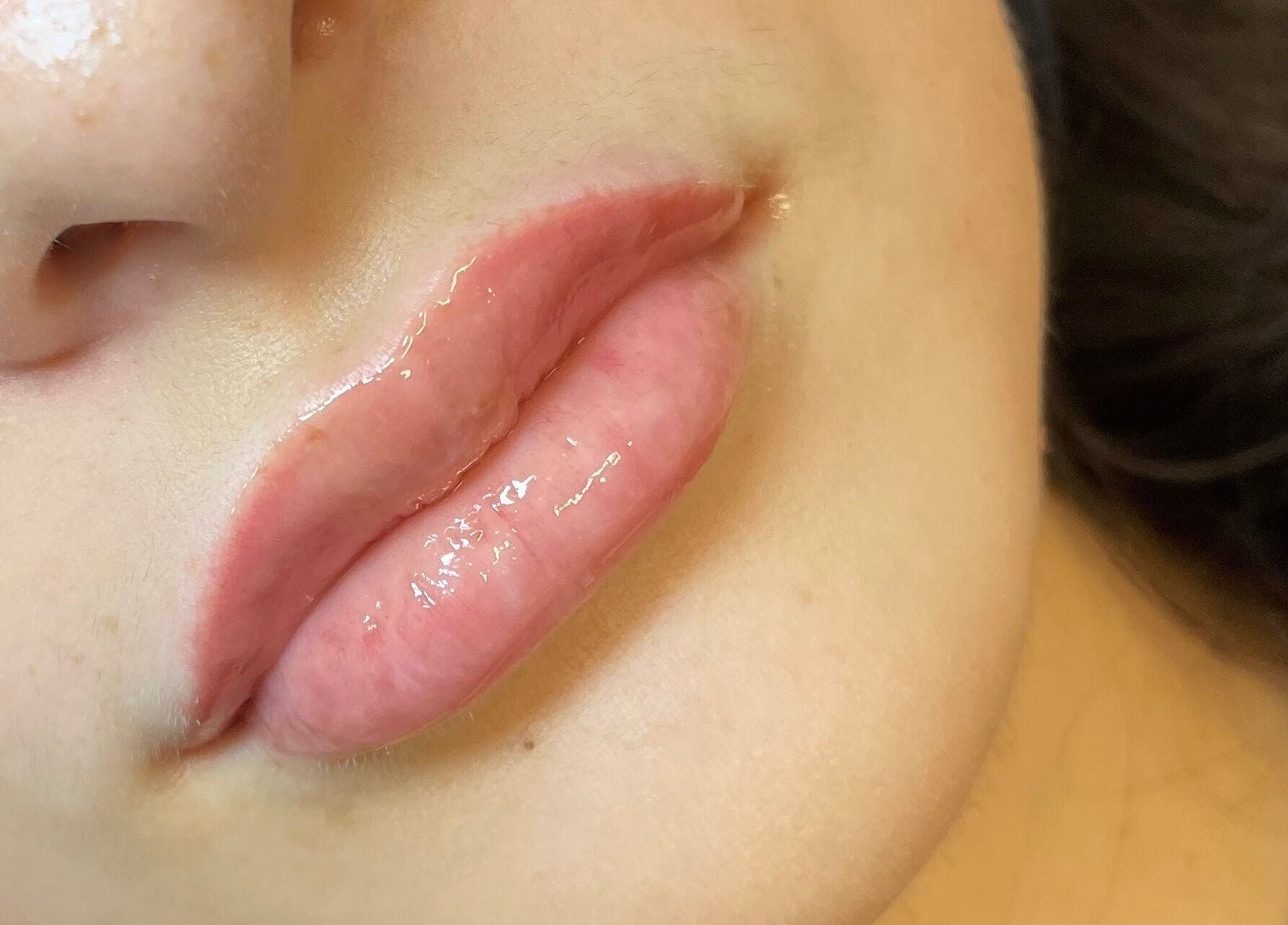 Luscious lips with gloss at Truly Aesthetically Yours, Peterborough, England, GB. Perfect results.