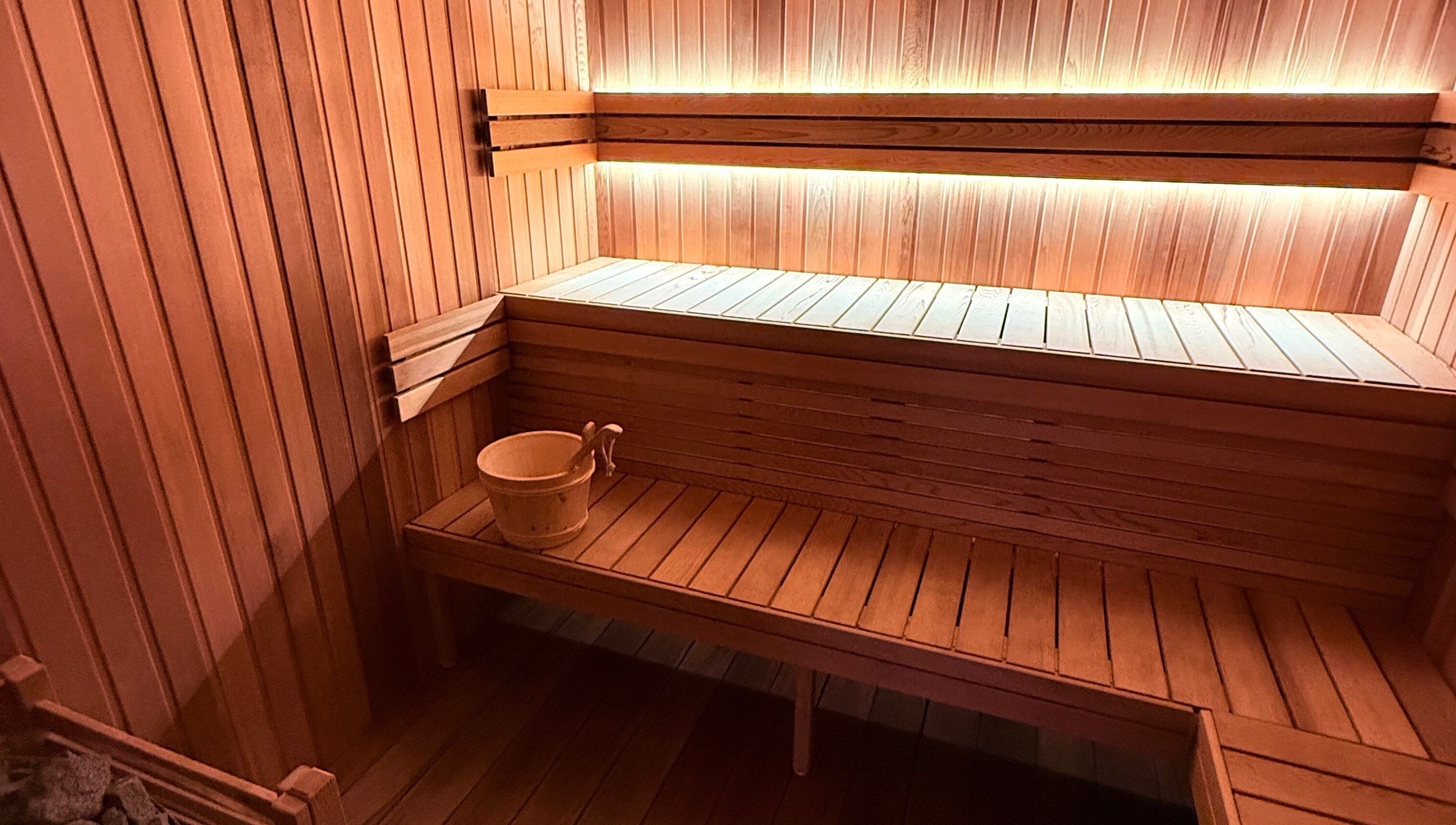 Relaxing sauna at Recover and Refresh in Grafton, New South Wales, AU offering a tranquil wellness experience.
