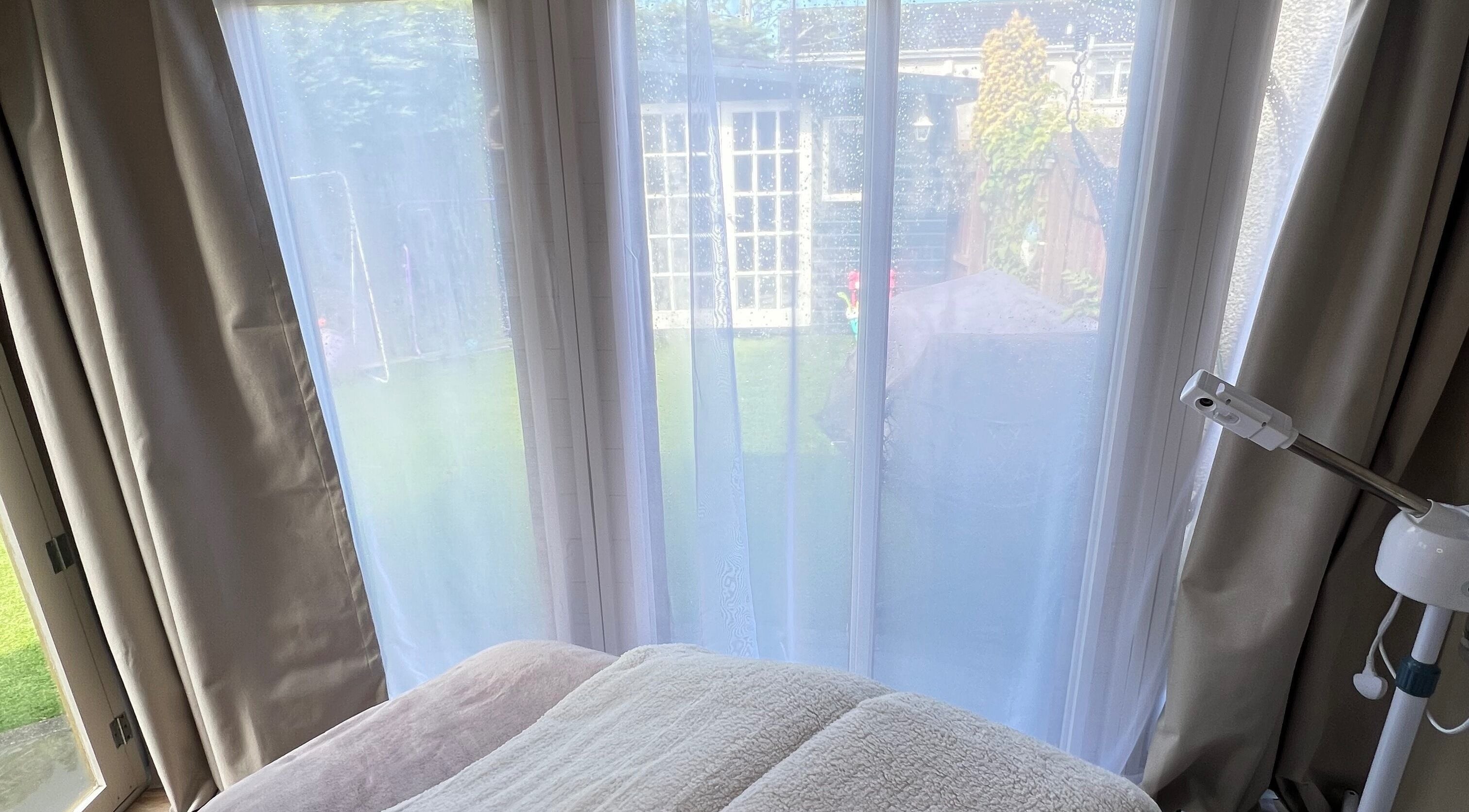 Cozy treatment room with soft lighting at Serene Skin Solutions, Carluke, Scotland, GB.