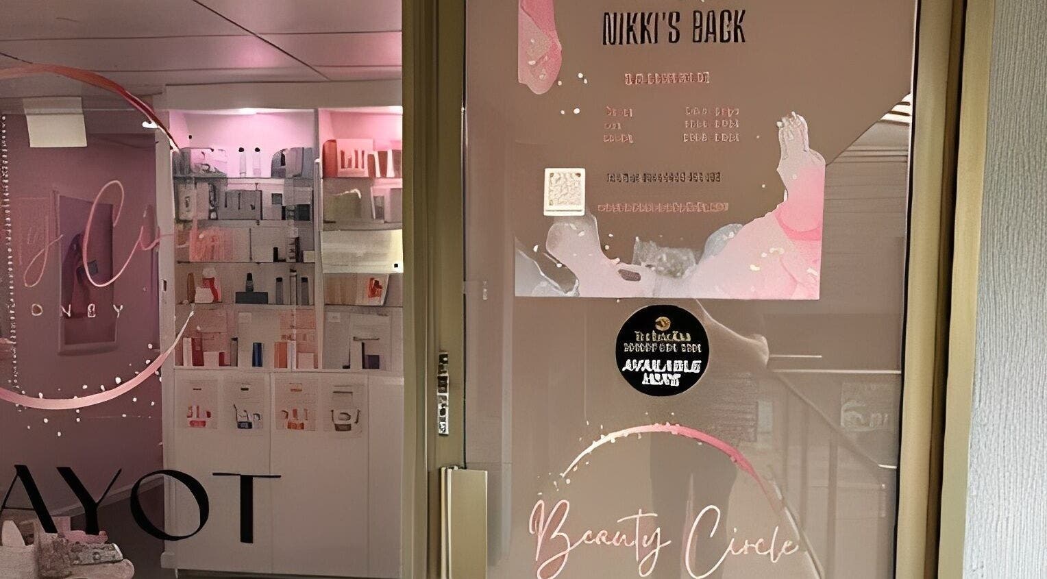 Elegant Beauty Circle facade in Sydney, New South Wales, AU showcasing beauty products and decor.