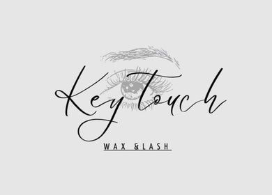 Key Touch Wax & Lash logo featuring elegant script in Woodbridge Township, New Jersey, US.
