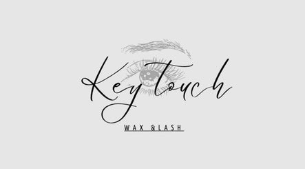 Key Touch Wax & Lash logo featuring elegant script in Woodbridge Township, New Jersey, US.