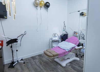 Modern treatment room at 5751 Fishers Ln Unit D, Rockville, MD 20852, showcasing advanced wellness equipment in Rockville, Maryland, US.
