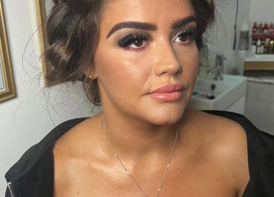 Elegant makeup look at KC Butterflies in Armthorpe, England, GB highlighting flawless skin and alluring eyes.