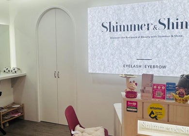Interior view of Shimmer and Shine at Kovan Heartland Mall, Kovan, SG showcasing elegant beauty services.