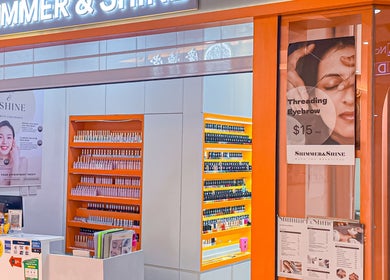 Shimmer & Shine at Northpoint facade showcasing services, located in Singapore, Singapore, SG.