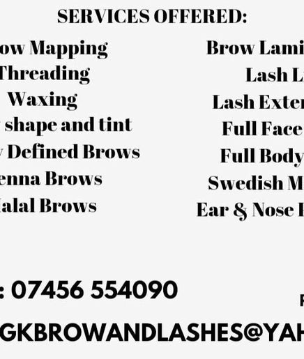 G K brow and lashes, bilde 2