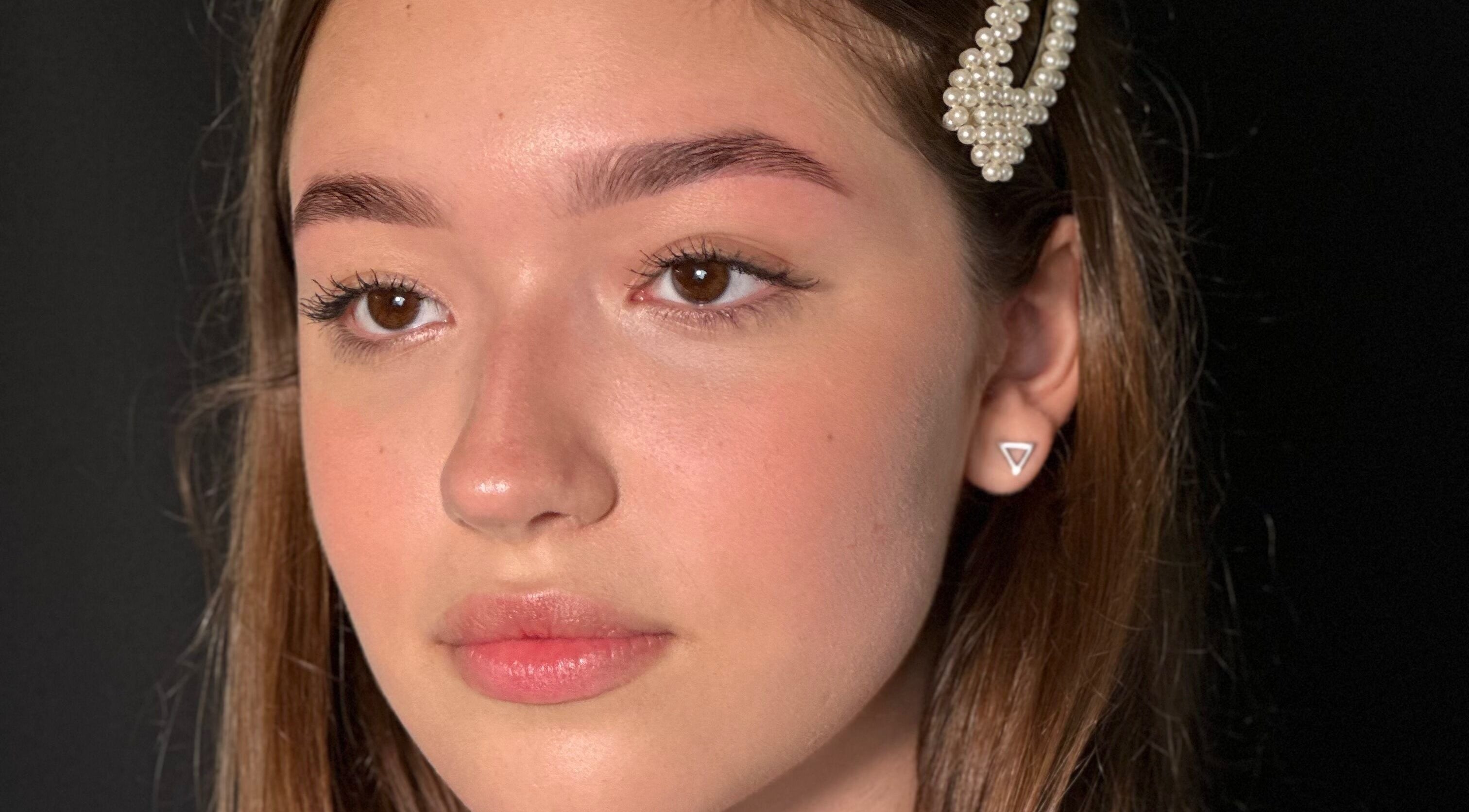 Natural beauty showcased with pearl accessory at Anastasia Shliakhtina, Limerick, County Limerick, IE.