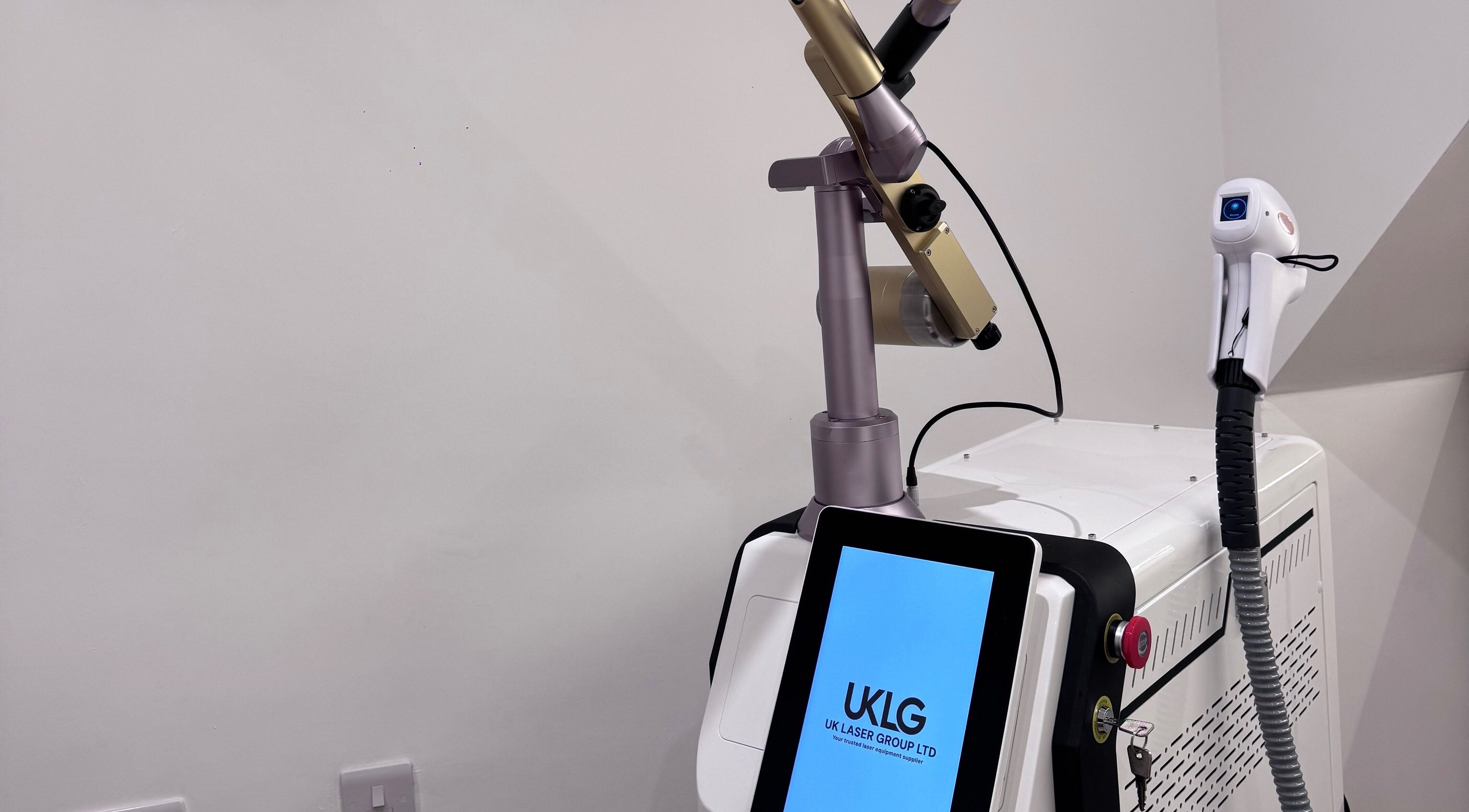 State-of-the-art laser equipment at Vibe Beauty And Training Ltd, Coalville, England, GB.