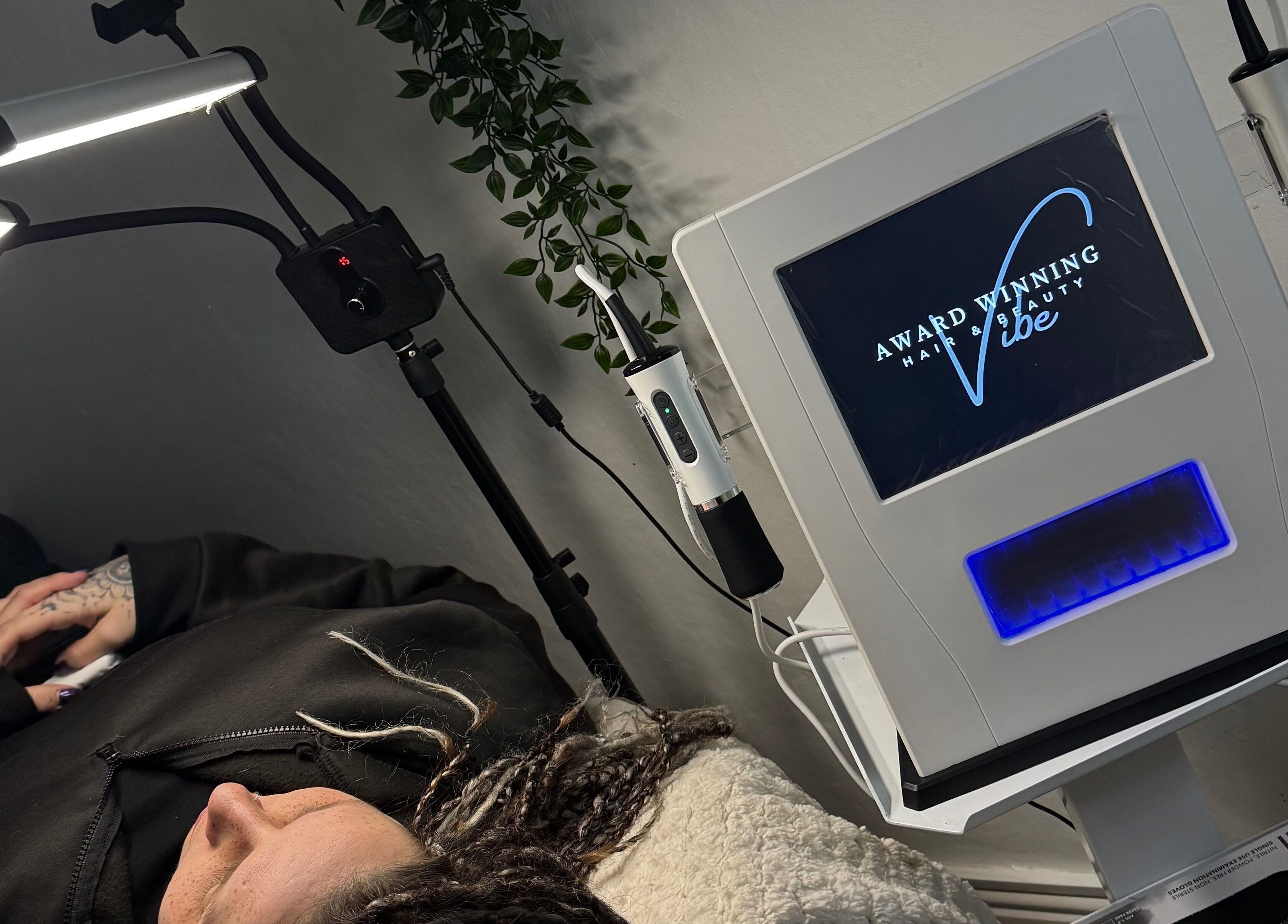 Vibe Beauty And Training Ltd in Coalville, England, GB showcasing modern treatment equipment and setup.