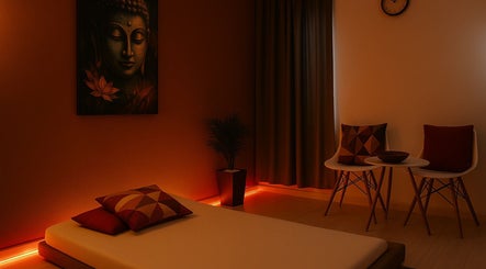 Sala de massagem acolhedora no Instituto Capadócia- Massagem Masculina SJC, São Paulo, São Paulo, BR.