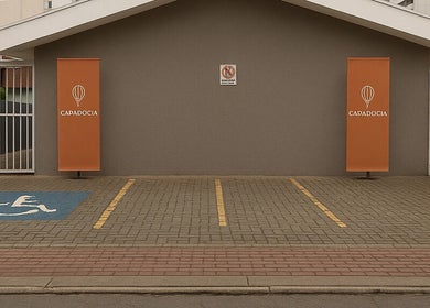 Entrada do Instituto Capadócia- Massagem Masculina SJC em São Paulo, São Paulo, BR com estacionamento acessível.