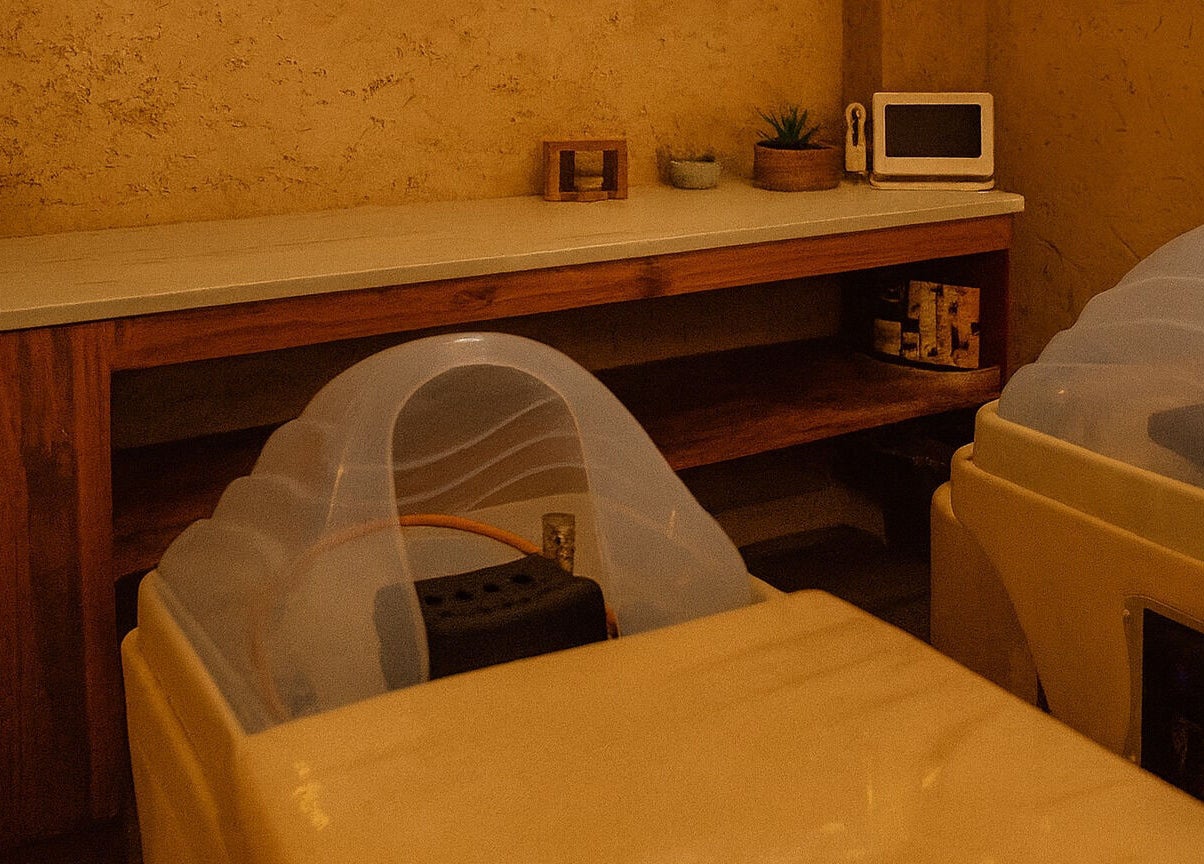 Luxurious spa facility at being | Morningside in Sandton, Gauteng, ZA with modern wellness equipment.