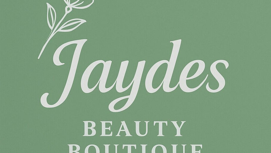 Jaydes Beauty Boutique logo on green background in Portland, Victoria, AU.