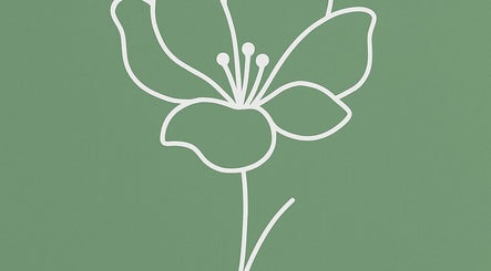 Elegant floral illustration at Jaydes Beauty Boutique in Portland, Victoria, AU, enhancing its tranquil ambiance.