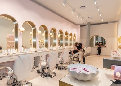 Browco Brow & Lash Bar - Northlakes Westfield, North Lakes, QLD, AU: chic interior with modern styling stations.