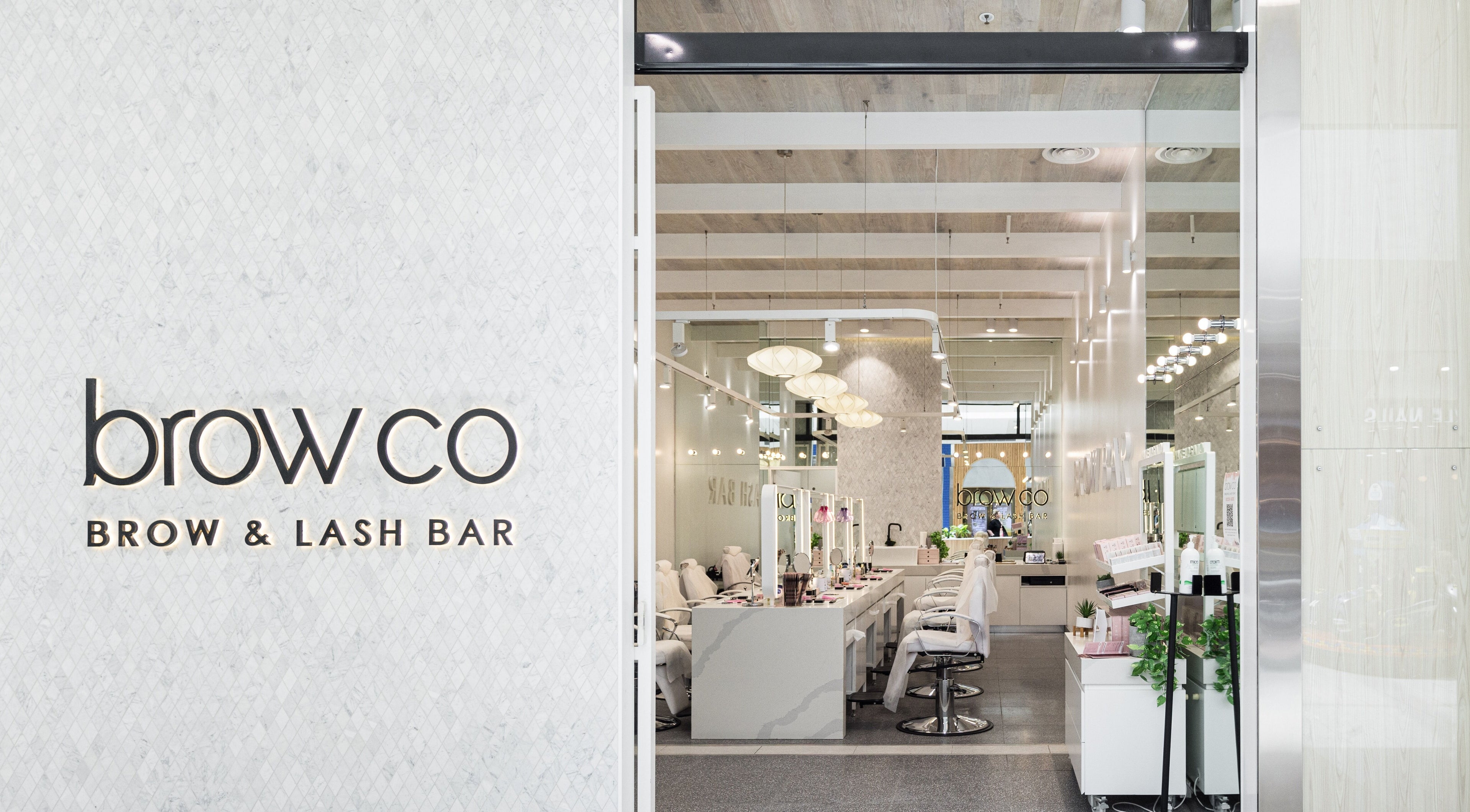 Interior view of Browco Brow & Lash Bar - Kotara Westfield, Kotara, New South Wales, AU showcasing modern design.