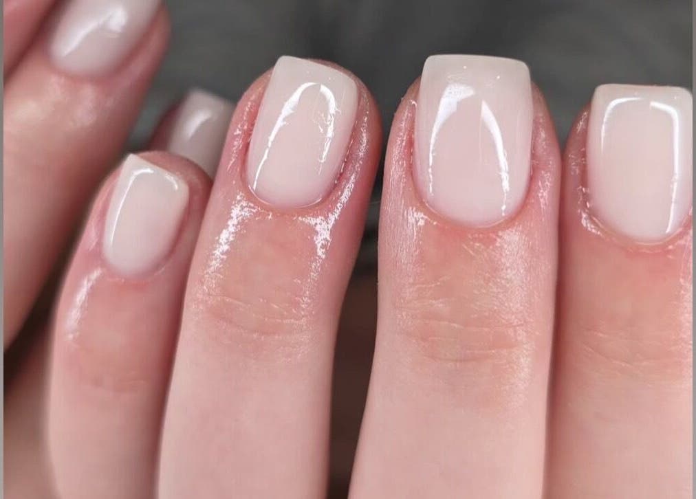 Glistening manicure at The Salon Kinross, Kinross, Western Australia, AU, showcasing expertly polished nails.
