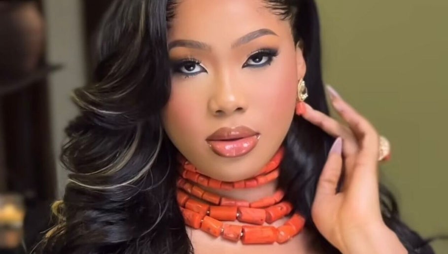 Elegant hairstyle featuring voluminous curls at My Diamond Hair, Lagos, Lagos, NG.