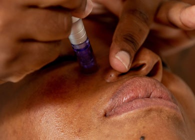Facial treatment at First Aesthetics Bw, Gaborone, Gaborone City, BW showcasing professional skincare service.