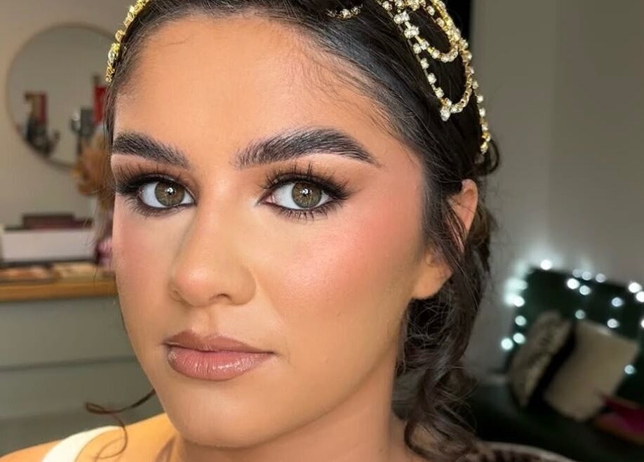 Sophisticated makeup look at Katie Tait Beauty, Clydebank, Scotland, GB showcasing expert artistry.