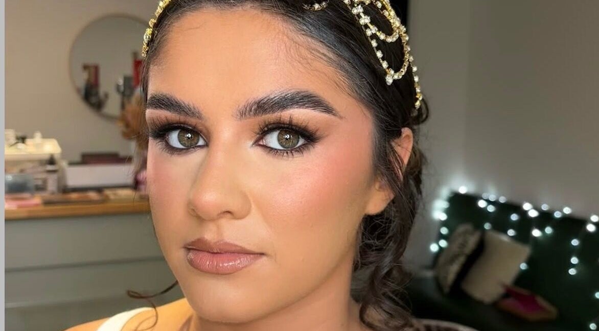 Sophisticated makeup look at Katie Tait Beauty, Clydebank, Scotland, GB showcasing expert artistry.