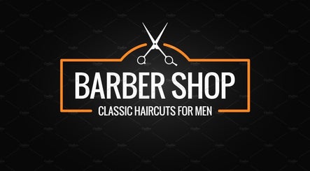 Classic barber shop sign for IzzyCuts, Klierf, Kanton Klierf, LU offering men's haircuts.