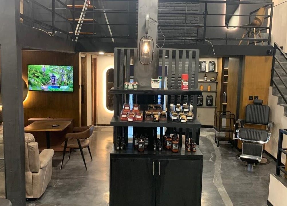 Modern interior of Stevie's beauty and wellness venue located in Bali, Bali, ID, showcasing luxury seating and products.